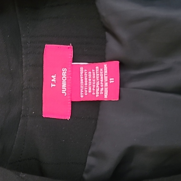 T.M Juniors Black Dressy Size 11 - Picture 6 of 6